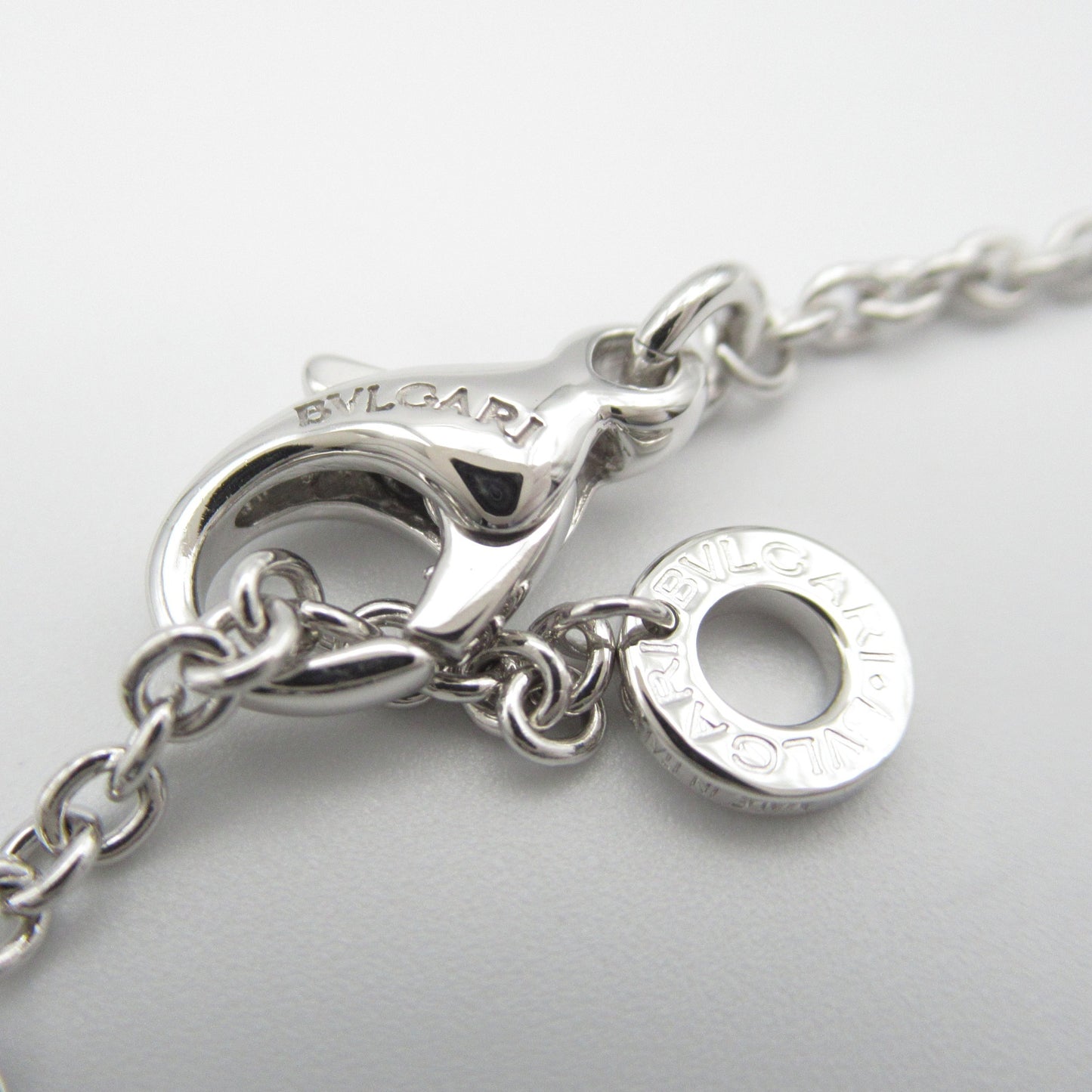 アストラーレ ネックレス ネックレス K18WG（ホワイトゴールド） シルバー ブルガリ アクセサリー BVLGARI