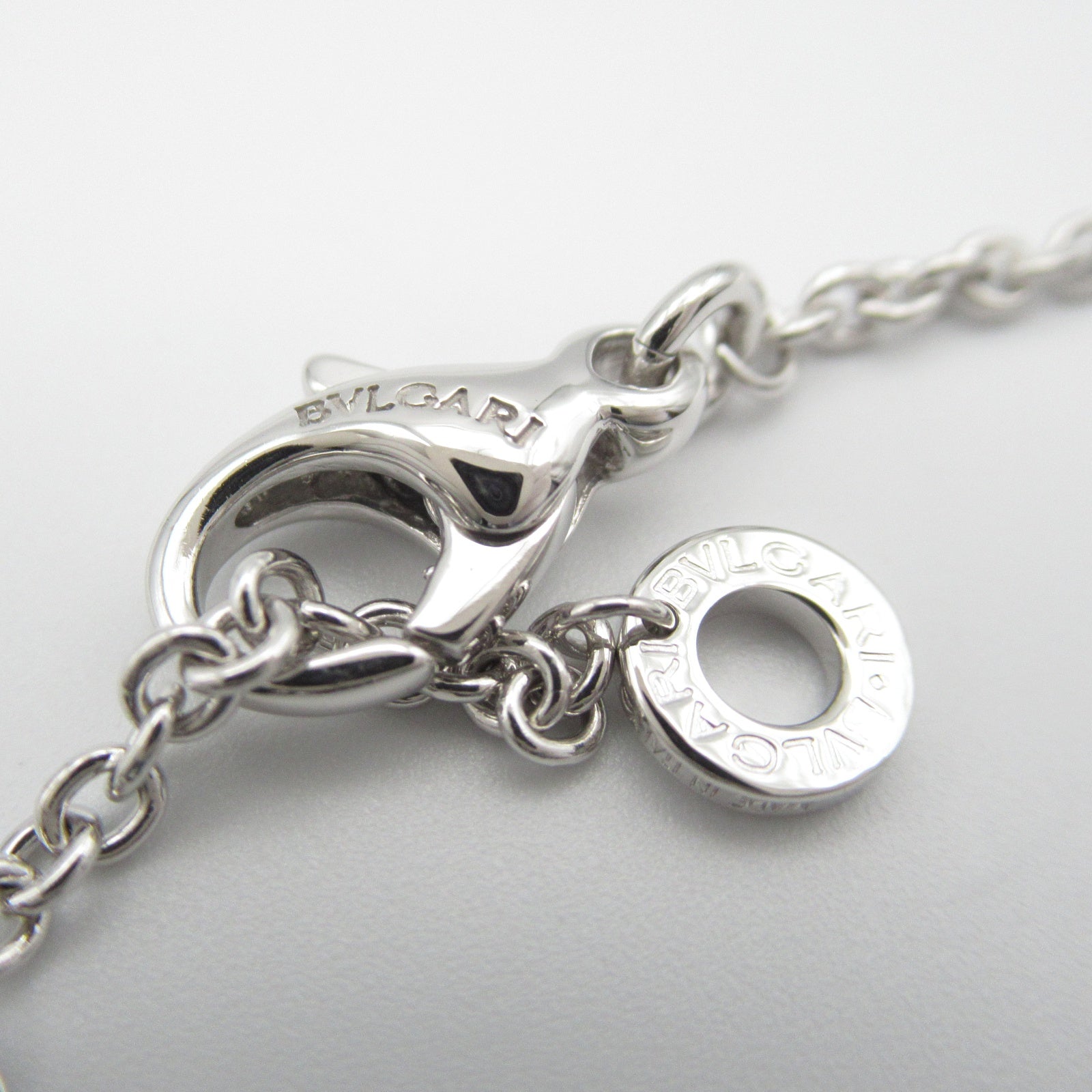 アストラーレ ネックレス ネックレス K18WG（ホワイトゴールド） シルバー ブルガリ アクセサリー BVLGARI