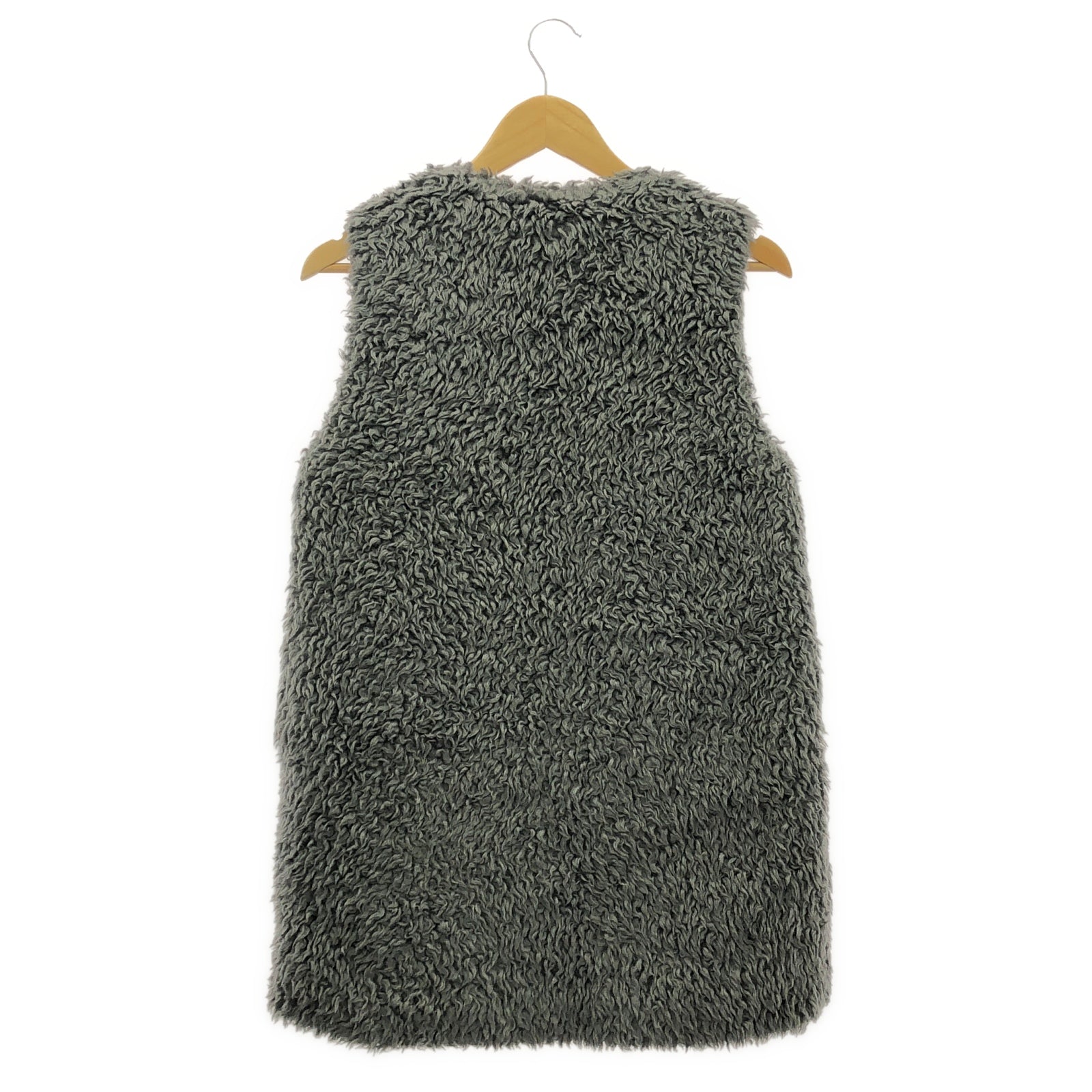 【新品・未使用】THE RERACS ボアベスト　黒 中古・古着通販】THE RERACS (ザ リラクス) ボアベスト ブラック