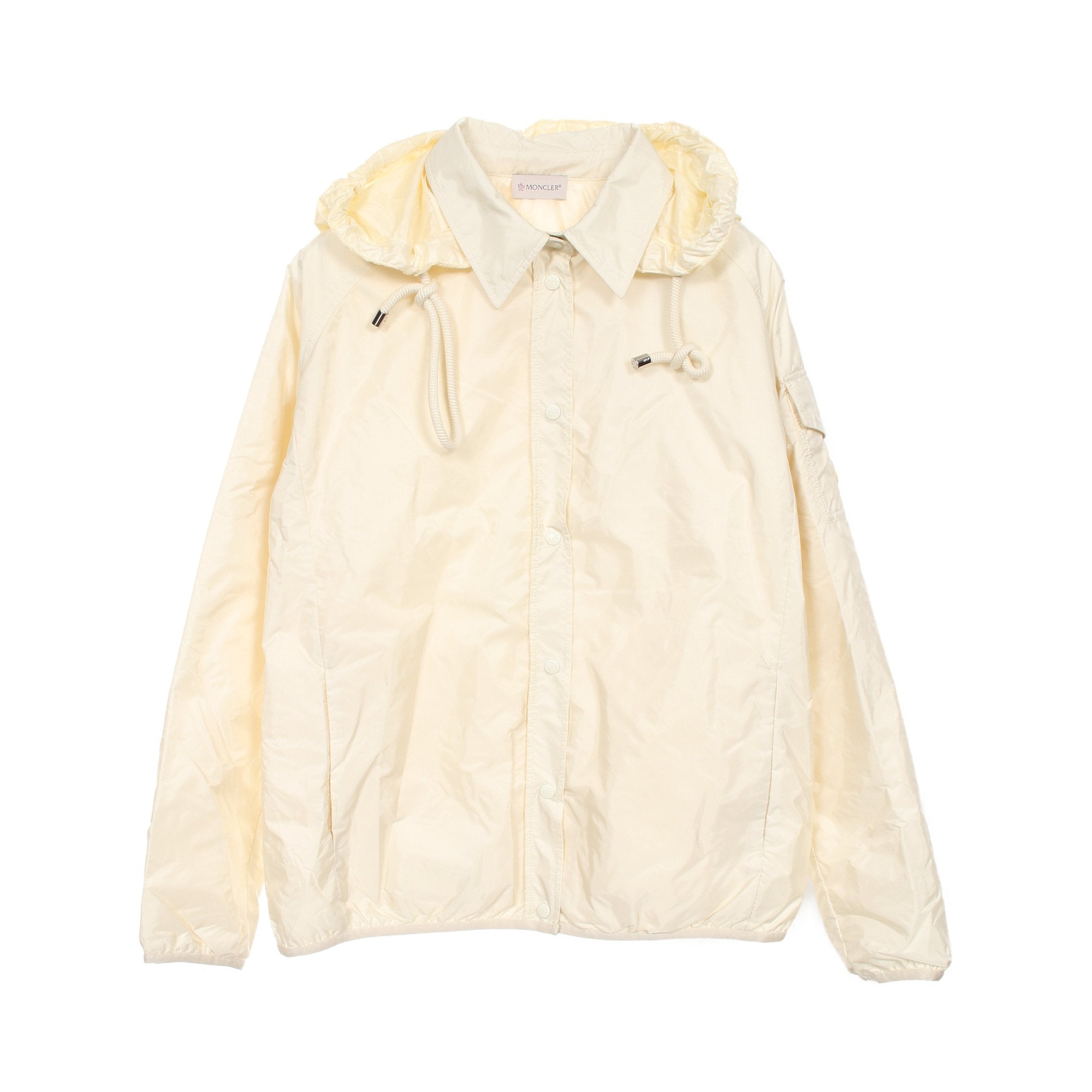 CAMICIA ダウンジャケット ナイロン アイボリー モンクレール – RECLO