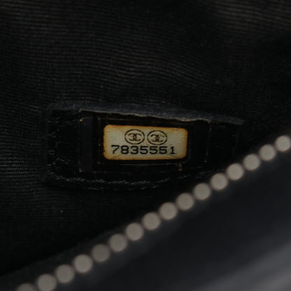 復刻トート ハンドバッグ トートバッグ キャビアスキン ブラック マットシルバー金具 シャネル バッグ CHANEL