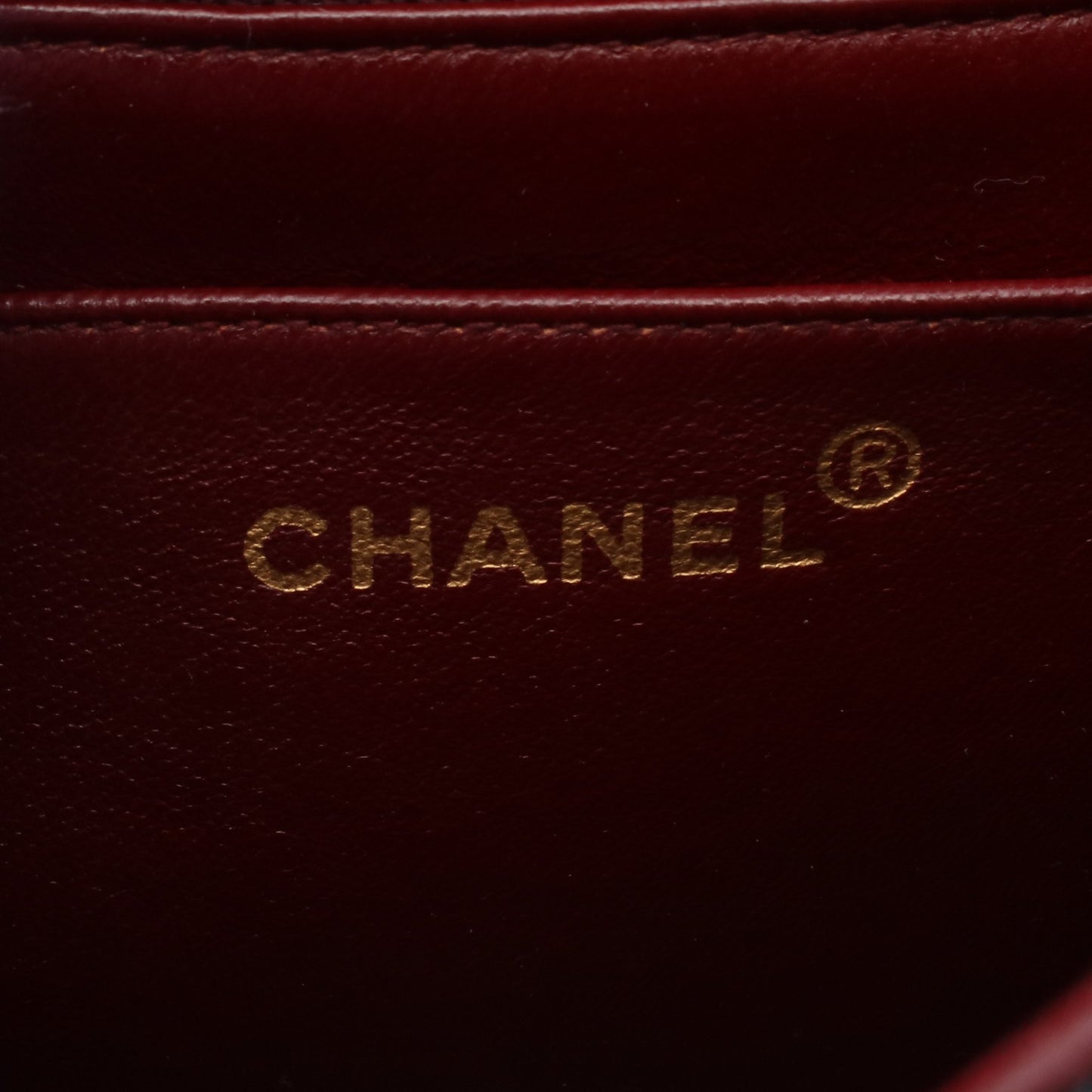 マトラッセ ダイアナフラップ チェーンショルダーバッグ ラムスキン ブラック ゴールド金具 シャネル バッグ CHANEL