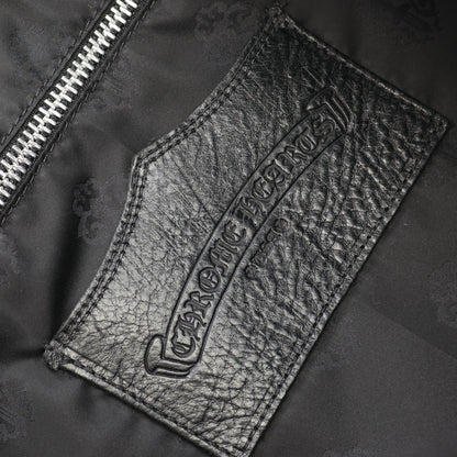 HORSESHOE BEACH BAG ショルダーバッグ トートバッグ ファブリック レザー ベージュ ブラック クロムハーツ バッグ Chrome Hearts