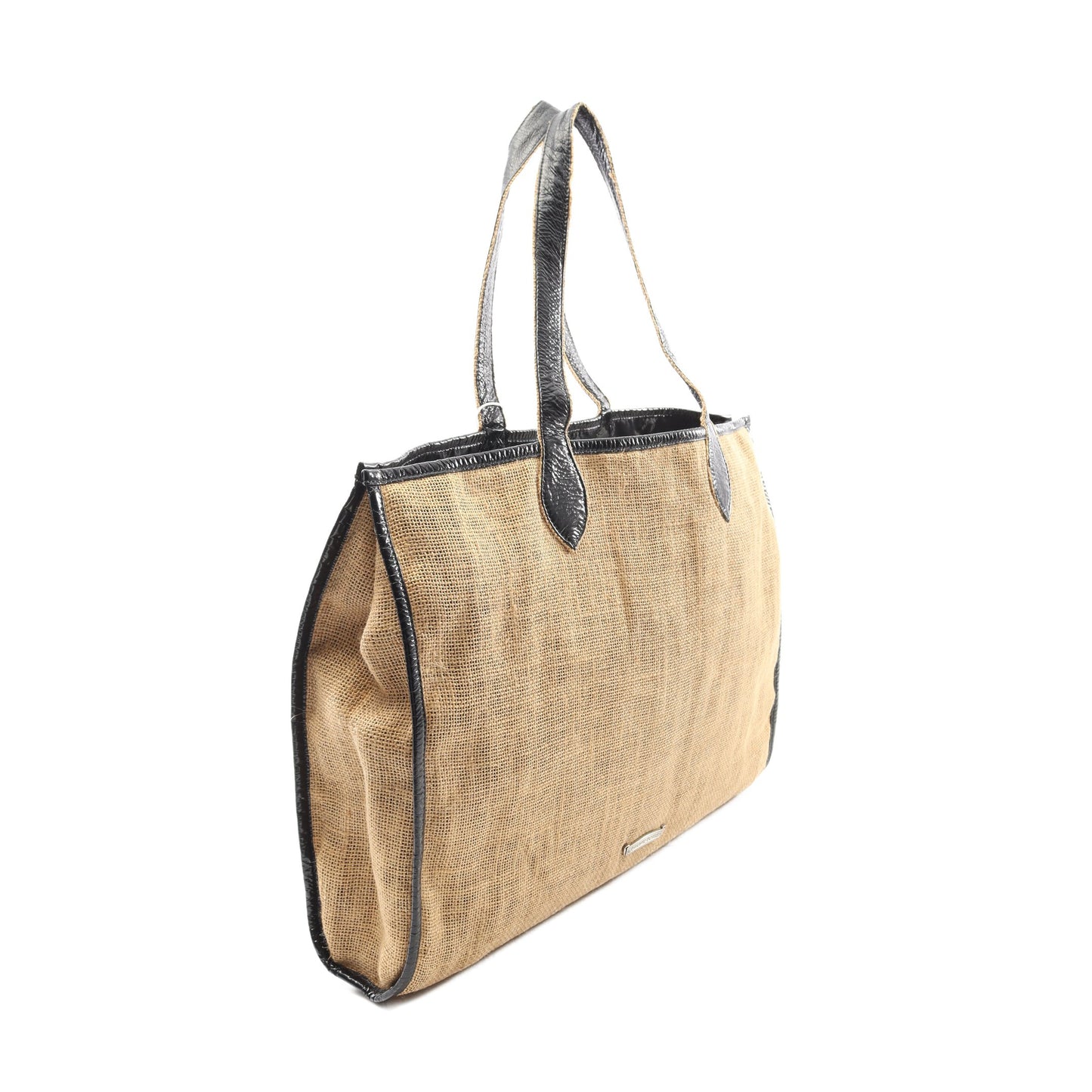 HORSESHOE BEACH BAG ショルダーバッグ トートバッグ ファブリック レザー ベージュ ブラック クロムハーツ バッグ Chrome Hearts