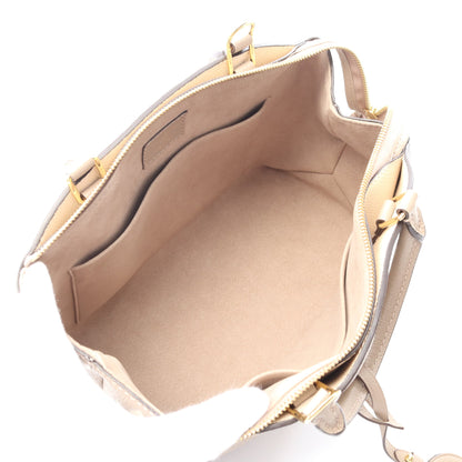 プティ パレPM モノグラムアンプラント トゥルトレール クレーム ハンドバッグ レザー グレーベージュ 2WAY ルイヴィトン バッグ LOUIS VUITTON
