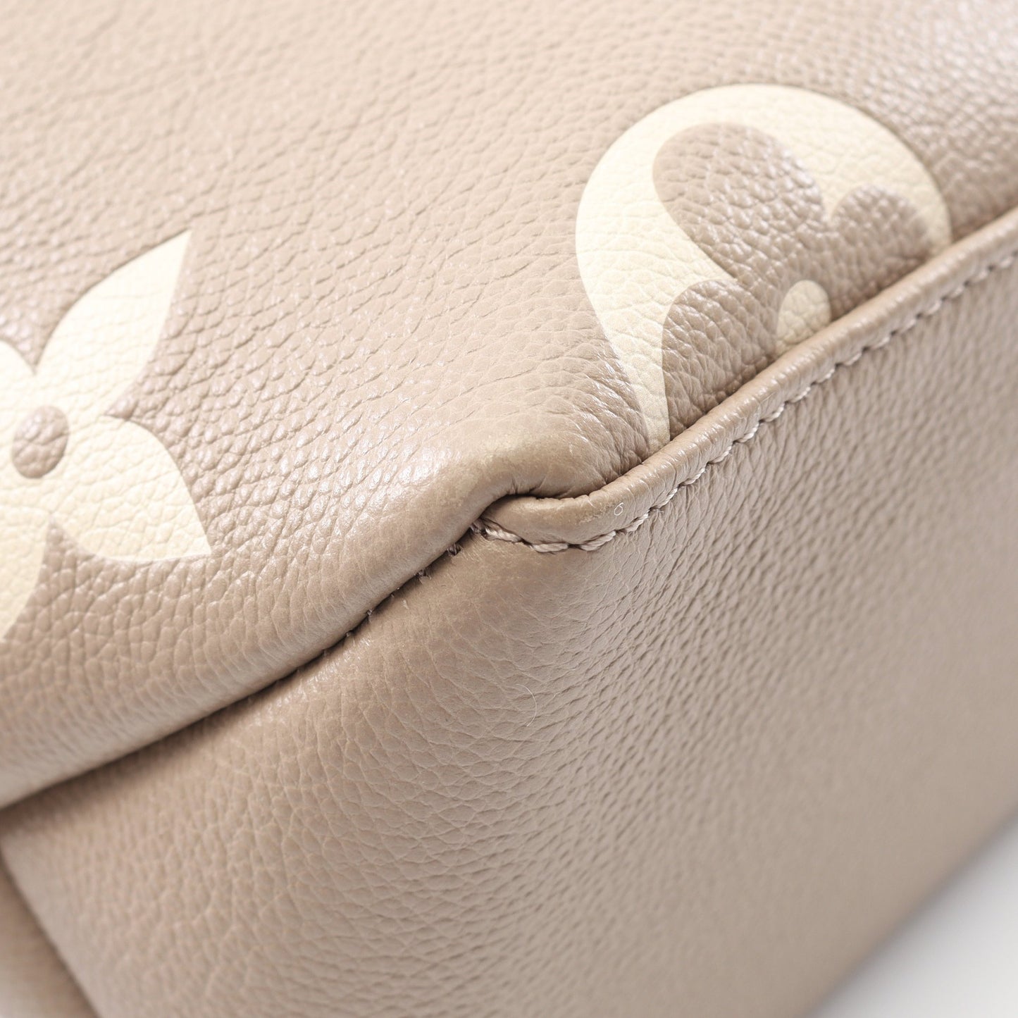 プティ パレPM モノグラムアンプラント トゥルトレール クレーム ハンドバッグ レザー グレーベージュ 2WAY ルイヴィトン バッグ LOUIS VUITTON