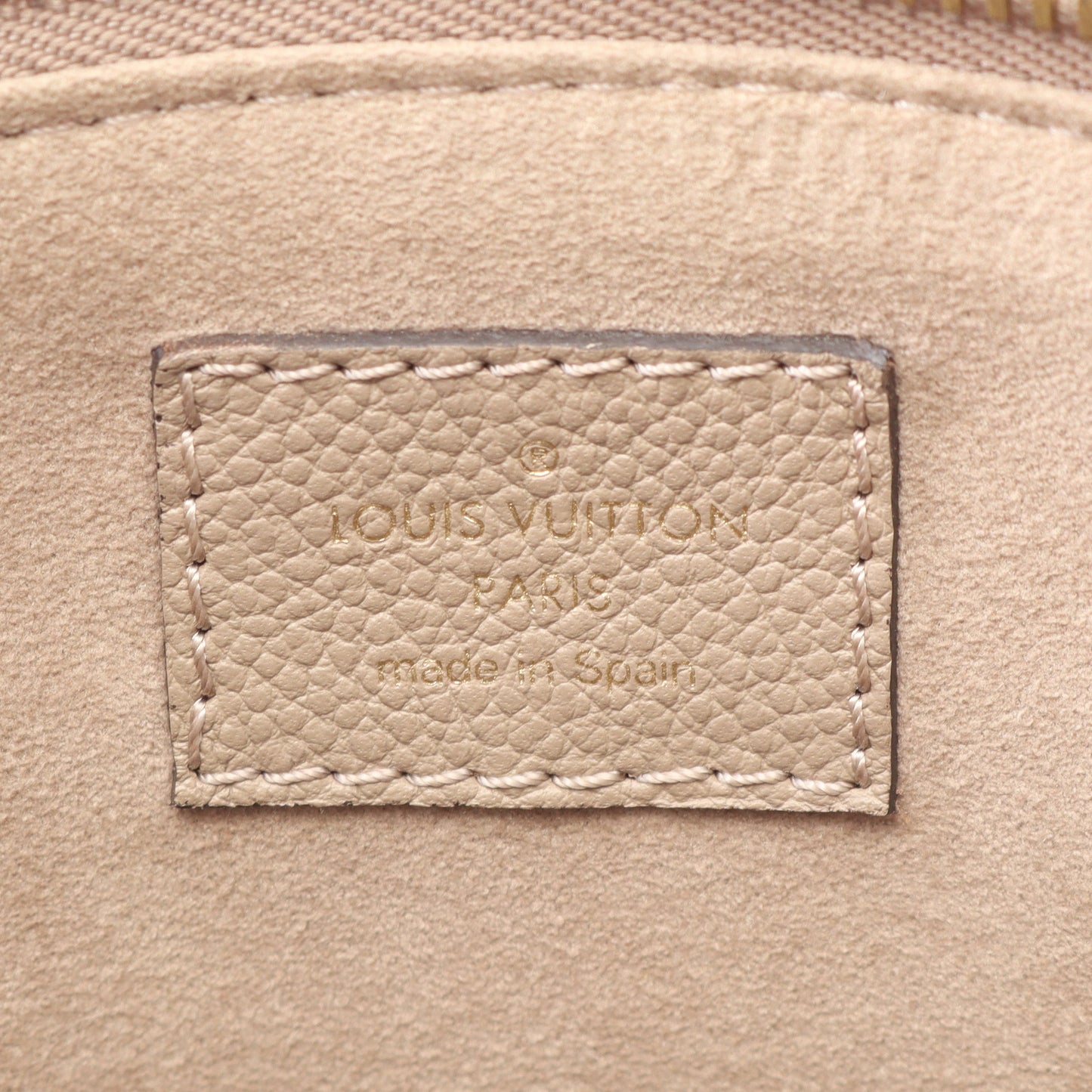 プティ パレPM モノグラムアンプラント トゥルトレール クレーム ハンドバッグ レザー グレーベージュ 2WAY ルイヴィトン バッグ LOUIS VUITTON