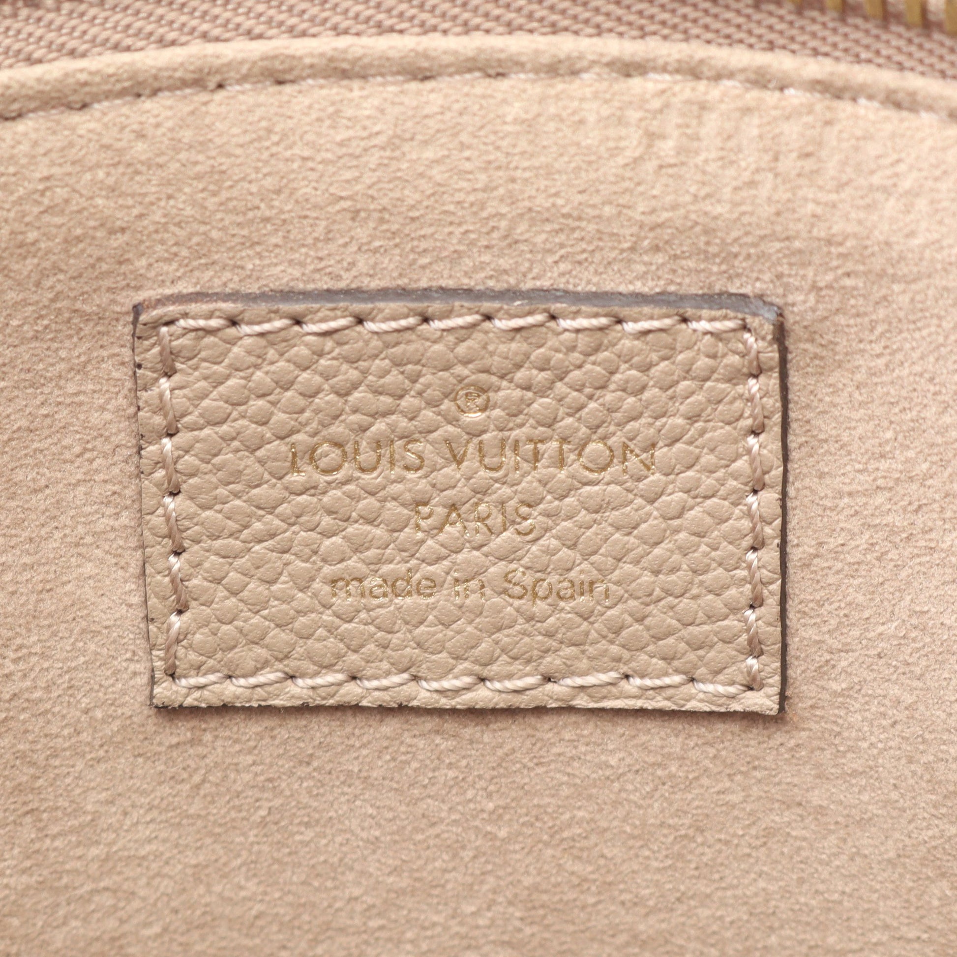 プティ パレPM モノグラムアンプラント トゥルトレール クレーム ハンドバッグ レザー グレーベージュ 2WAY ルイヴィトン バッグ LOUIS VUITTON