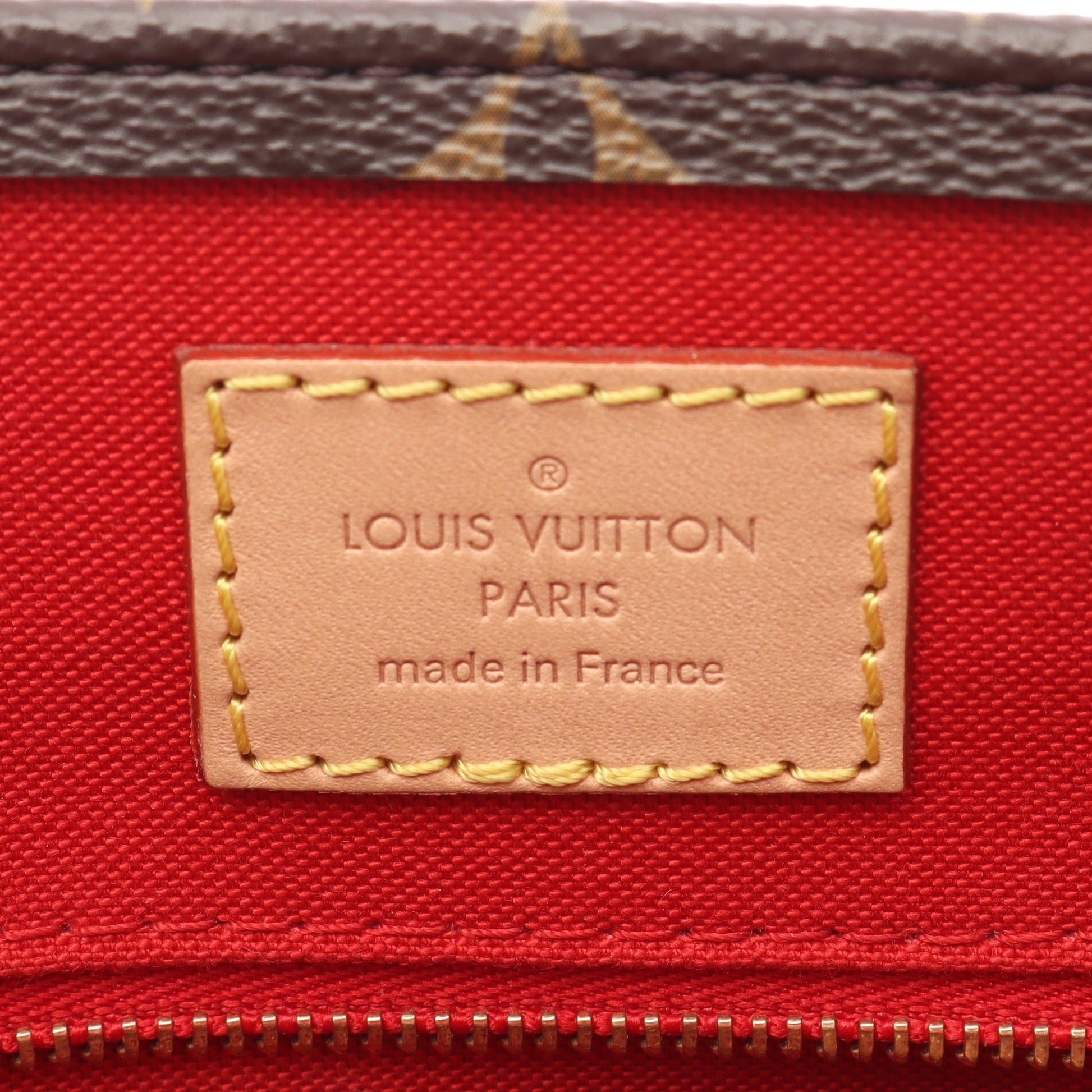 サックプラ BB ハンドバッグ PVC レザー ブラウン 2WAY ルイヴィトン バッグ LOUIS VUITTON