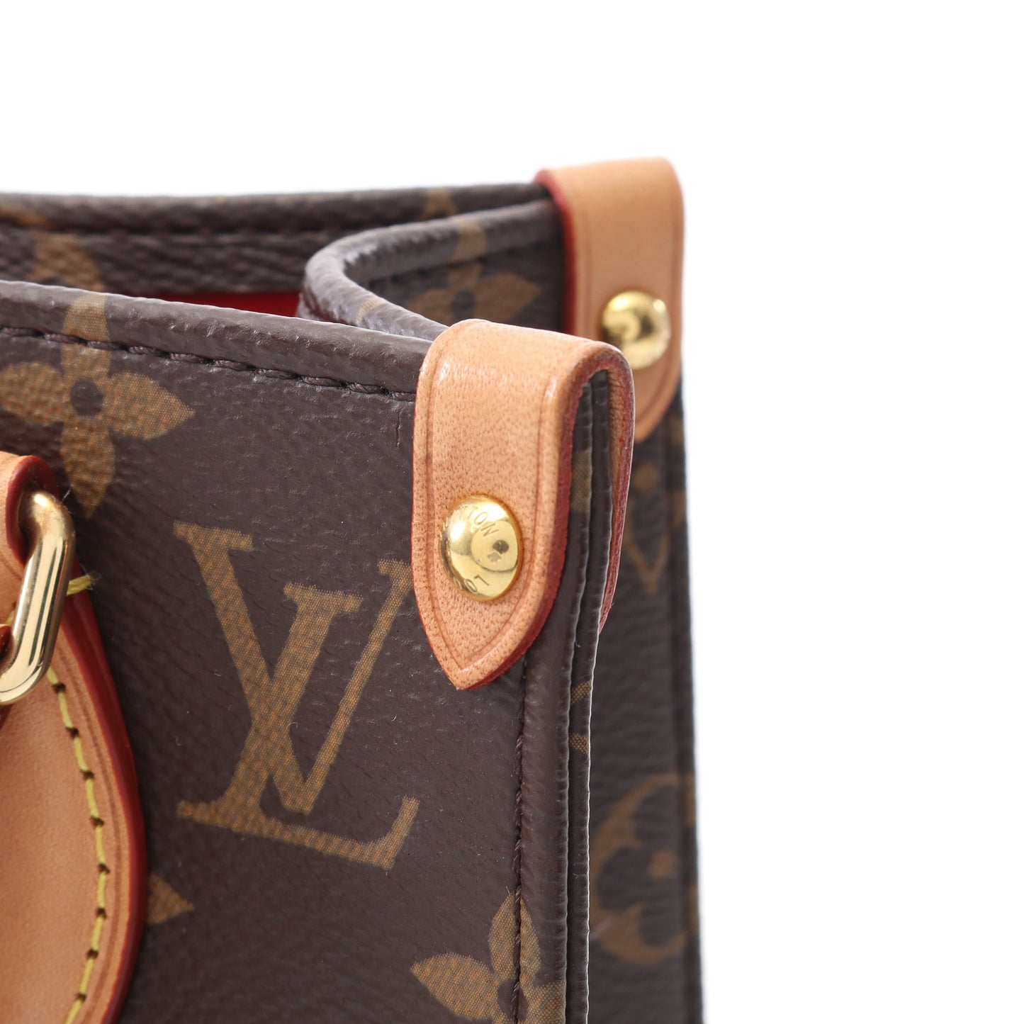サックプラ BB ハンドバッグ PVC レザー ブラウン 2WAY ルイヴィトン バッグ LOUIS VUITTON