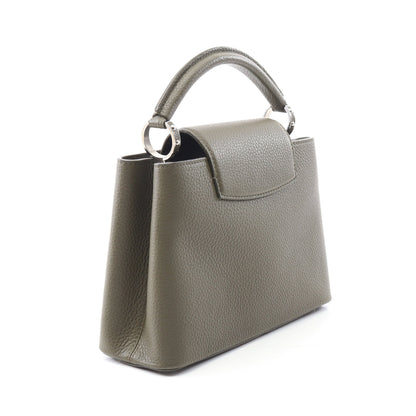 カプシーヌBB カーキ ハンドバッグ トリヨンレザー カーキグリーン 2WAY ルイヴィトン バッグ LOUIS VUITTON