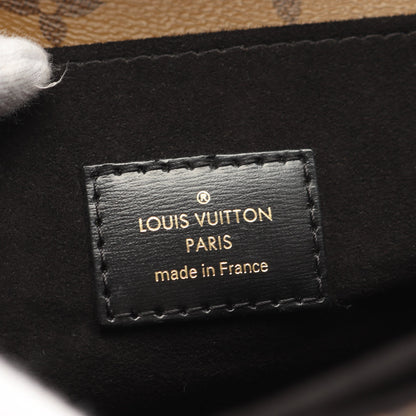 ポシェット メティス MM モノグラムリバース ハンドバッグ PVC レザー ブラウン ブラック 2WAY ルイヴィトン バッグ LOUIS VUITTON