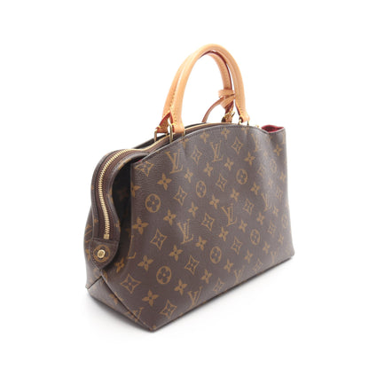 プティ パレPM モノグラム ハンドバッグ PVC レザー ブラウン 2WAY ルイヴィトン バッグ LOUIS VUITTON