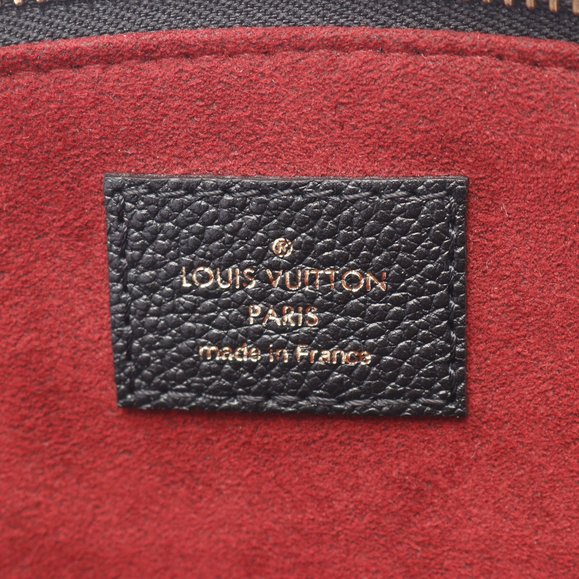 プティ パレPM モノグラムアンプラント ハンドバッグ レザー ブラック 2WAY ルイヴィトン バッグ LOUIS VUITTON