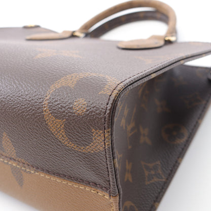 オンザゴーPM モノグラムリバース ハンドバッグ PVC ブラウン ベージュ 2WAY ルイヴィトン バッグ LOUIS VUITTON