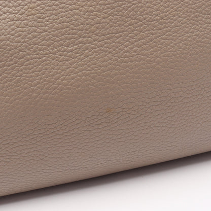 ケリー35 ハンドバッグ トゴ グレーベージュ シルバー金具 内縫い 2WAY □F刻印 エルメス バッグ HERMES