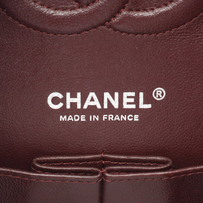 マトラッセ Wフラップ Wチェーンショルダーバッグ キャビアスキン ブラック シルバー金具 シャネル バッグ CHANEL