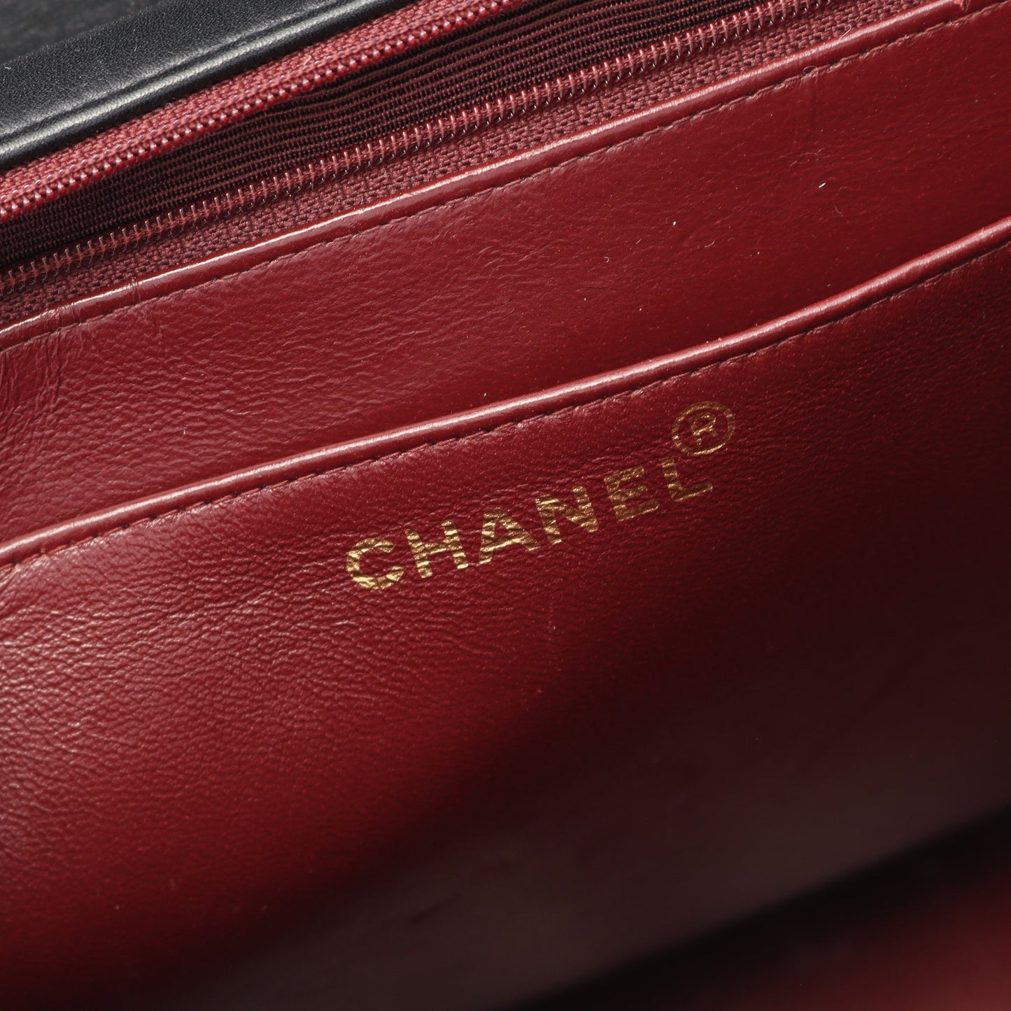 デカマトラッセ34 Wチェーンショルダーバッグ ラムスキン ブラック ゴールド金具 シャネル バッグ CHANEL