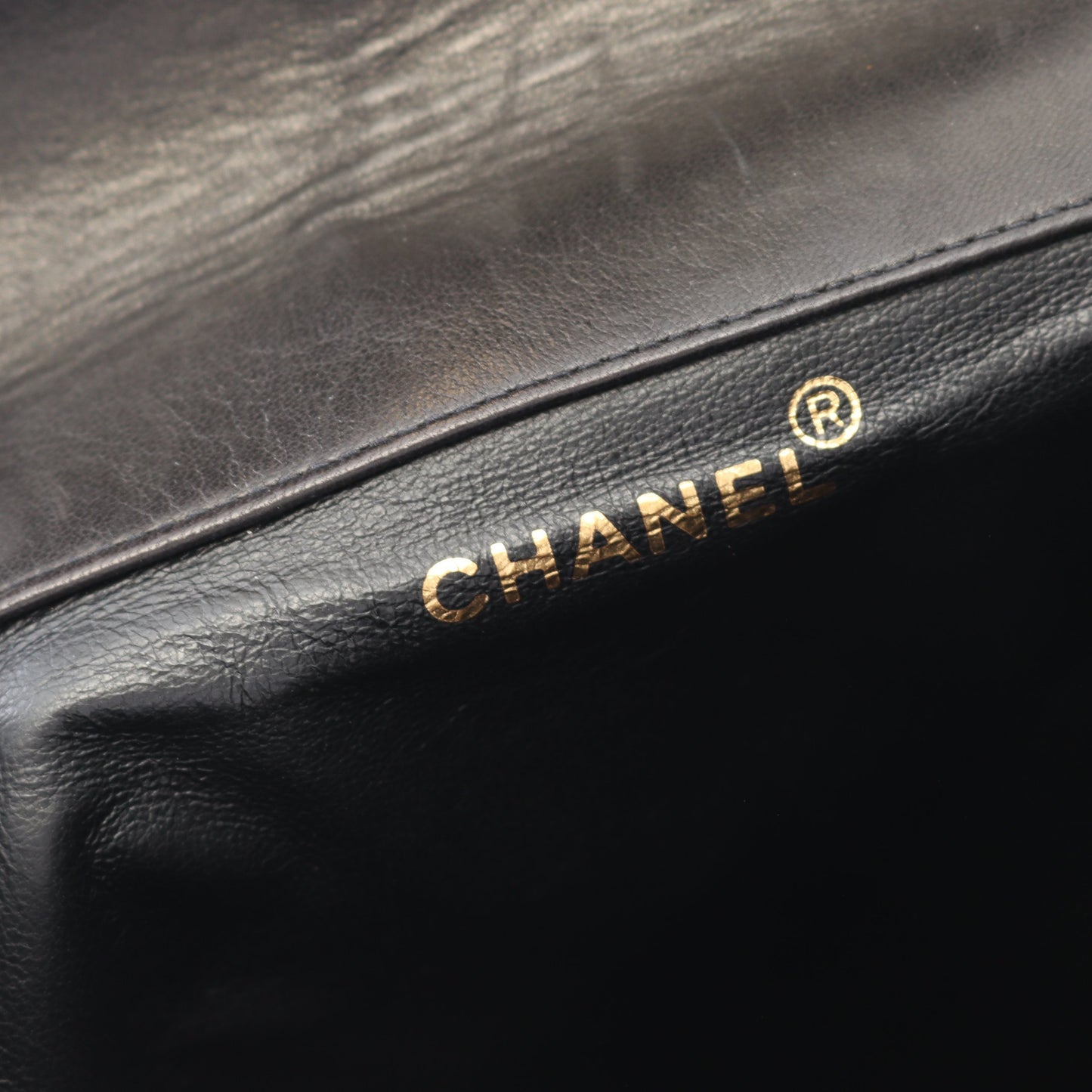 マトラッセ バックパック リュックサック ラムスキン ブラック ゴールド金具 シャネル バッグ CHANEL