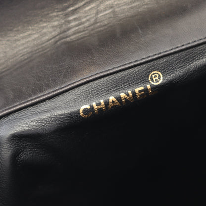マトラッセ バックパック リュックサック ラムスキン ブラック ゴールド金具 シャネル バッグ CHANEL