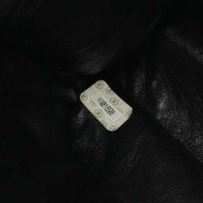 デカココマーク チェーンショルダーバッグ チェーントートバッグ レザー ブラック ゴールド金具 シャネル バッグ CHANEL