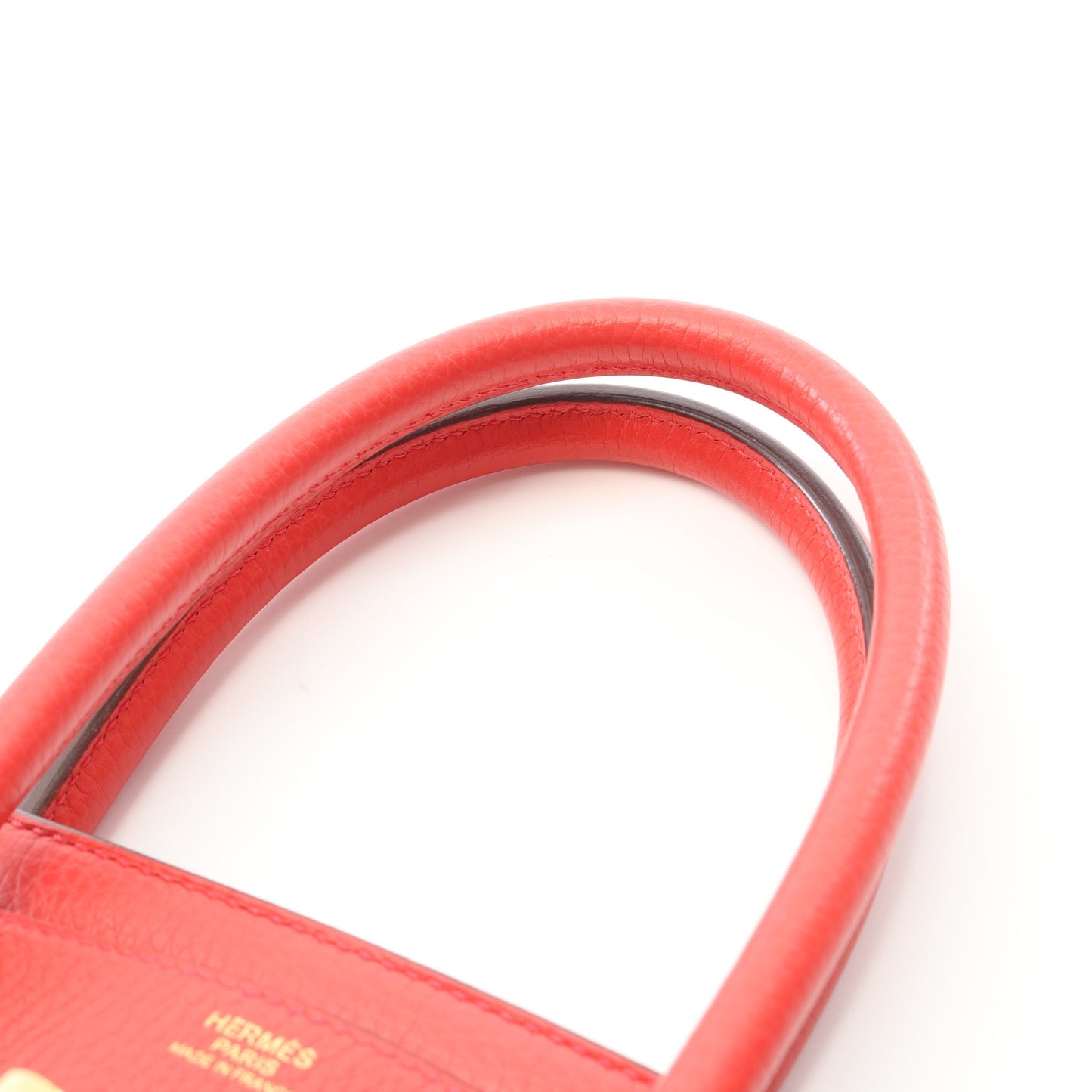 バーキン30 ルージュピヴォワンヌ ハンドバッグ トゴ ピンクレッド ゴールド金具 D刻印 エルメス バッグ HERMES