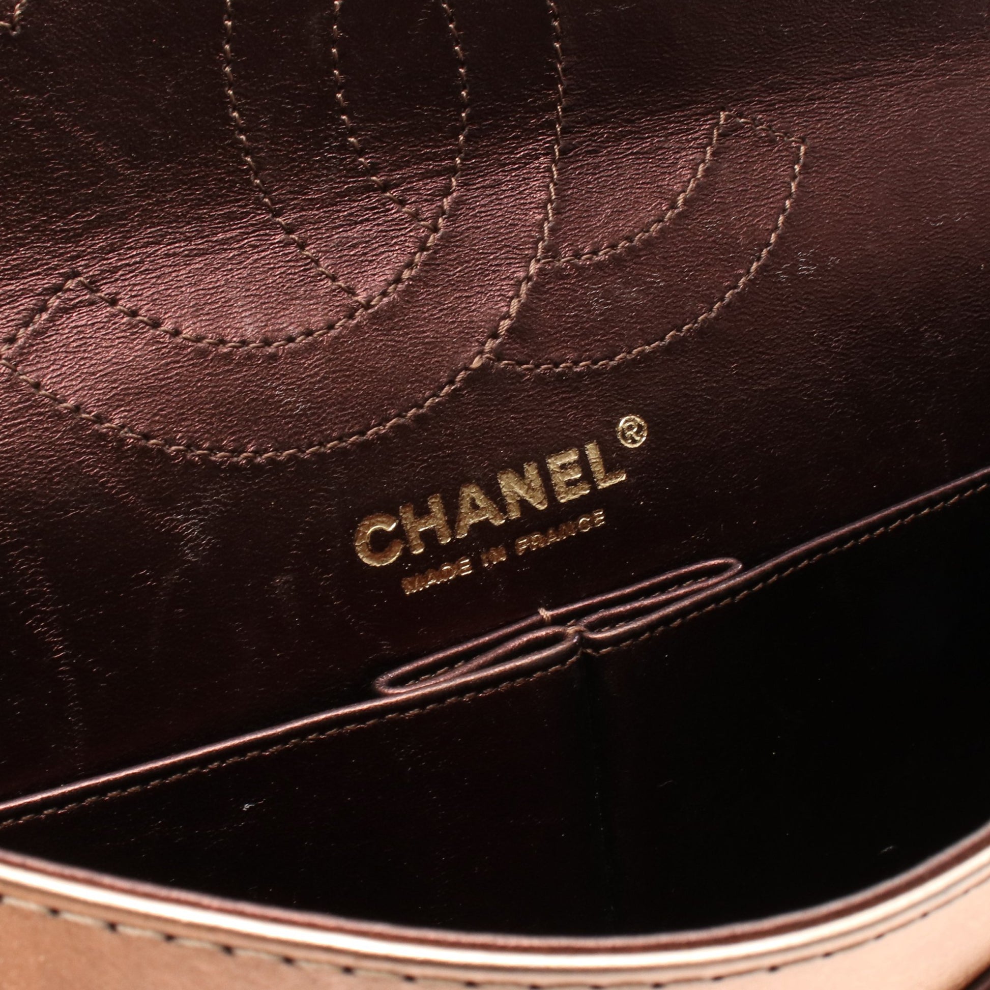 2.55 マトラッセ Wチェーンショルダーバッグ レザー ピンク ピンクゴールド金具 メタリック シャネル バッグ CHANEL