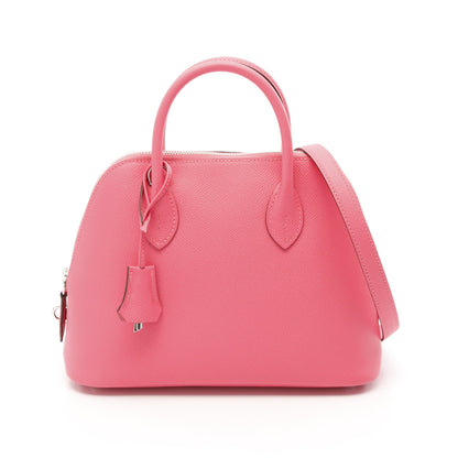 ボリード1923 25 ローズアザレ ハンドバッグ ヴォーエプソン ピンク シルバー金具 2WAY W刻印 エルメス バッグ HERMES