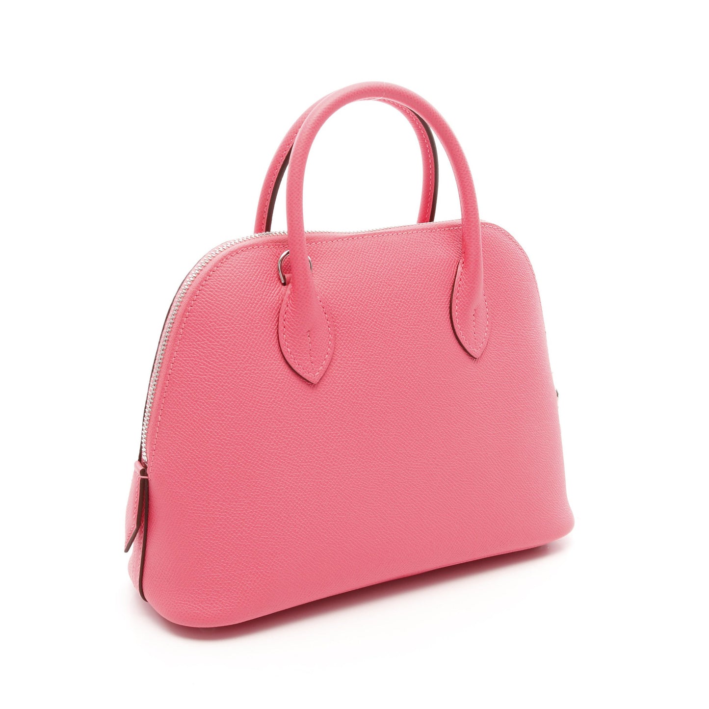 ボリード1923 25 ローズアザレ ハンドバッグ ヴォーエプソン ピンク シルバー金具 2WAY W刻印 エルメス バッグ HERMES