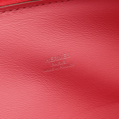 ボリード1923 25 ローズアザレ ハンドバッグ ヴォーエプソン ピンク シルバー金具 2WAY W刻印 エルメス バッグ HERMES