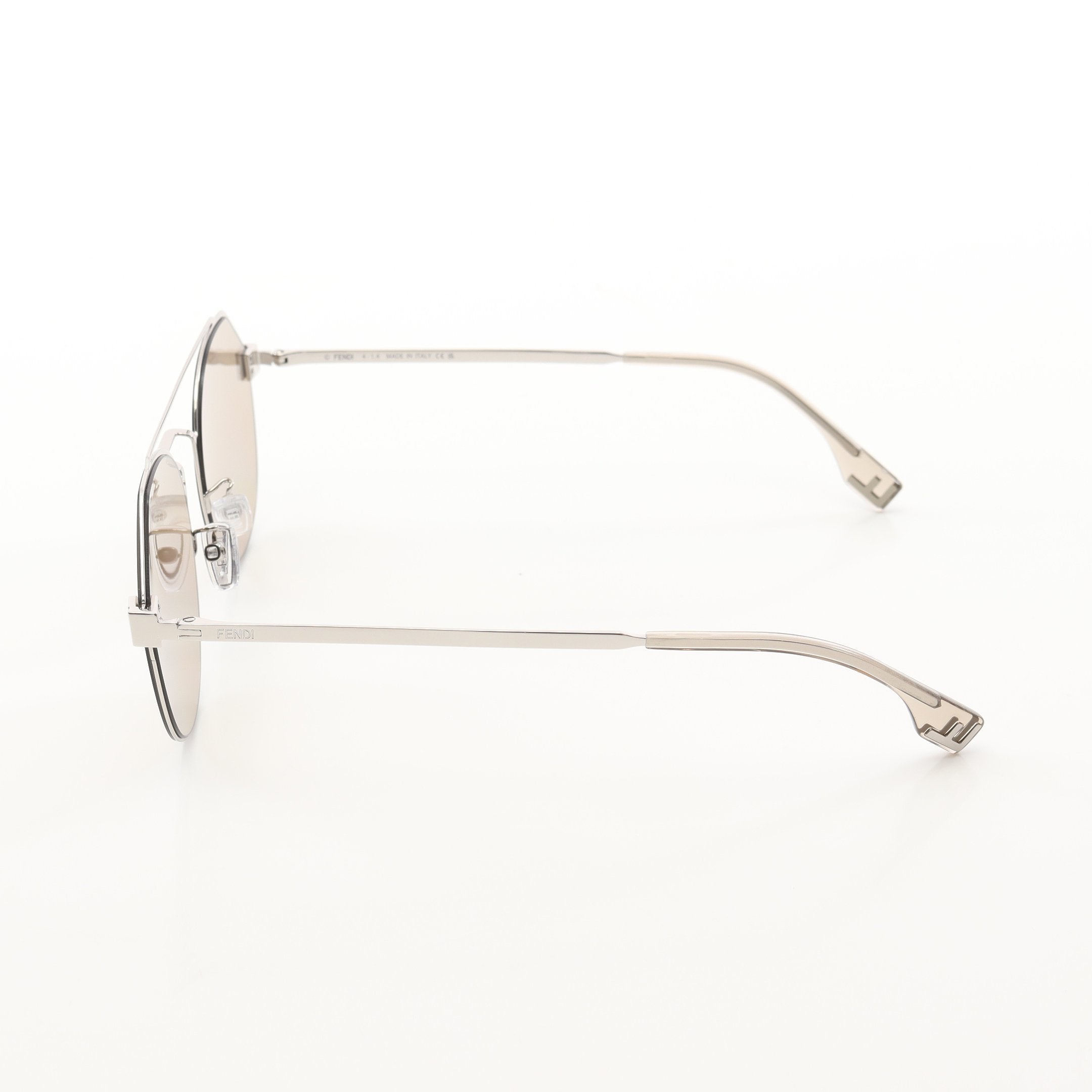 SKY スカイ サングラス シルバー ライトブラウン フェンディ – RECLO