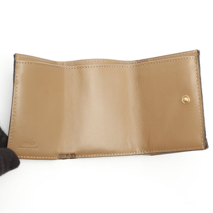 バゲット ズッカ 三つ折り財布 コンパクトウォレット キャンバス  