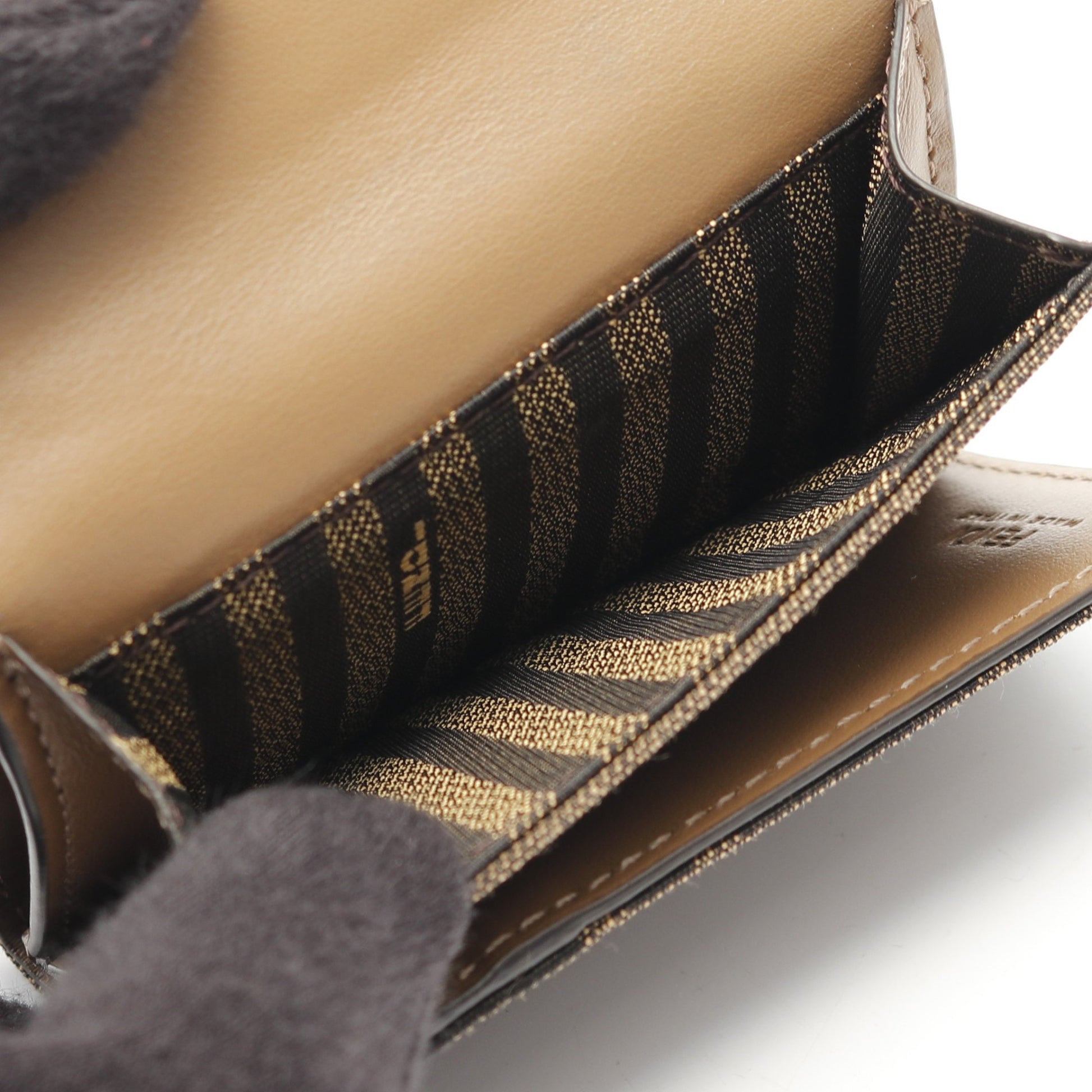 バゲット ズッカ 三つ折り財布 コンパクトウォレット キャンバス  