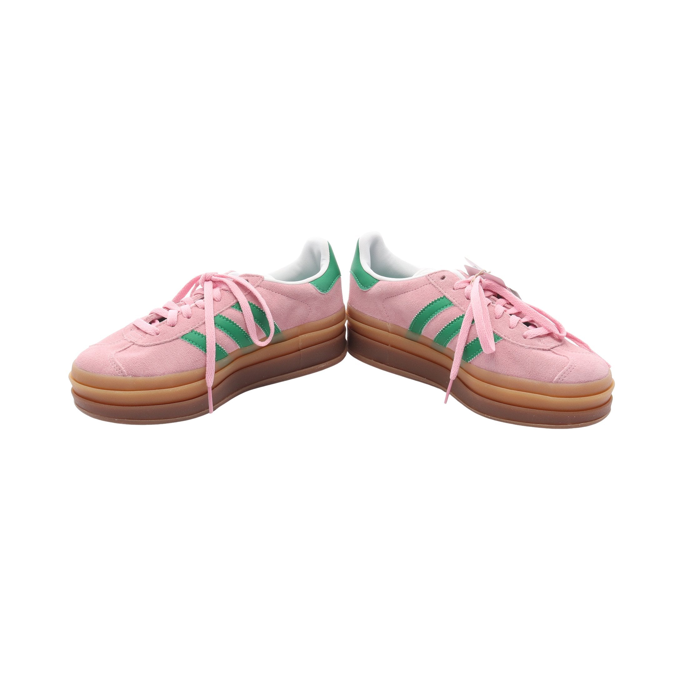 GAZELLE BOLD W スニーカー スエード ピンク グリーン アディダス – RECLO