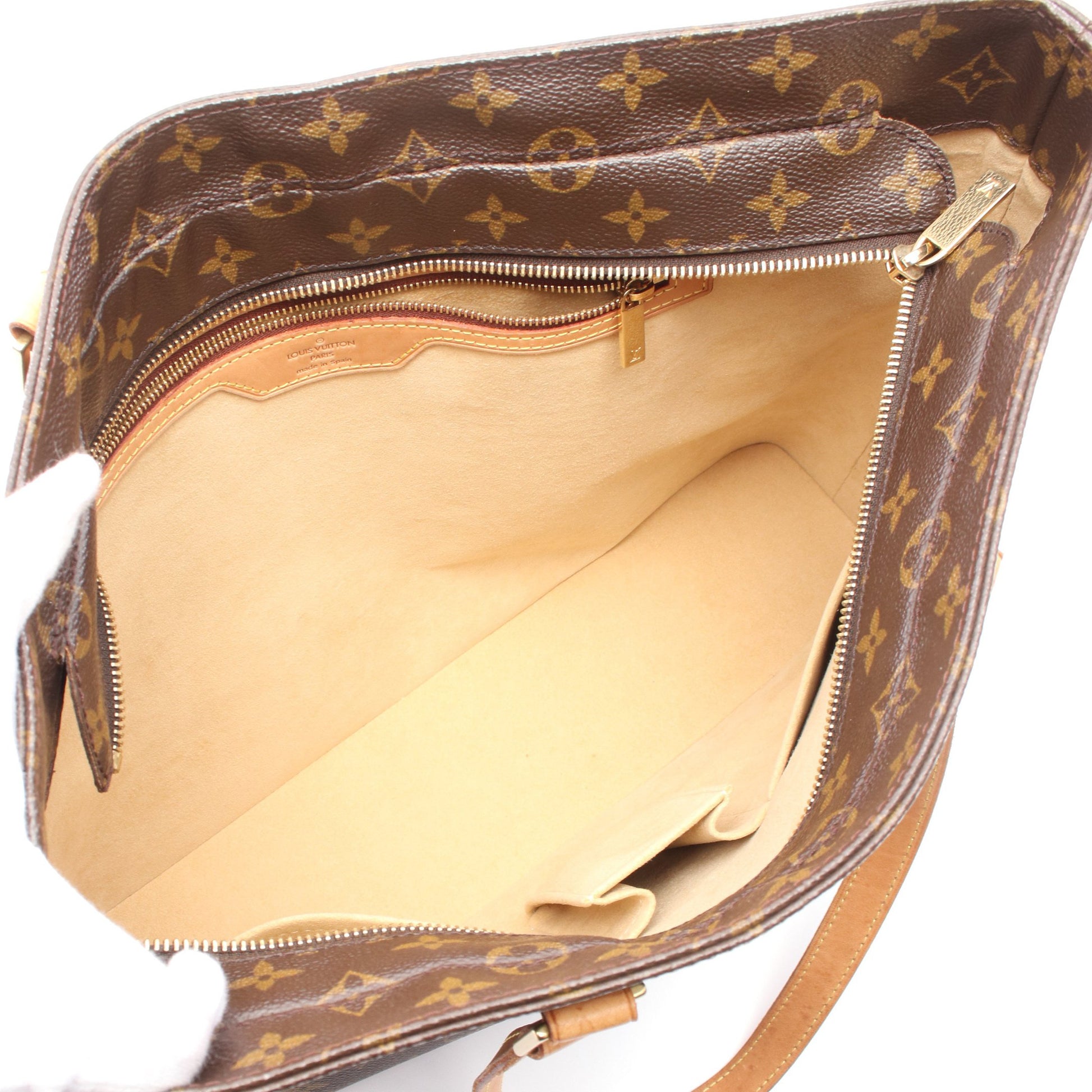 ルコ モノグラム ショルダーバッグ トートバッグ PVC レザー ブラウン ルイヴィトン バッグ LOUIS VUITTON