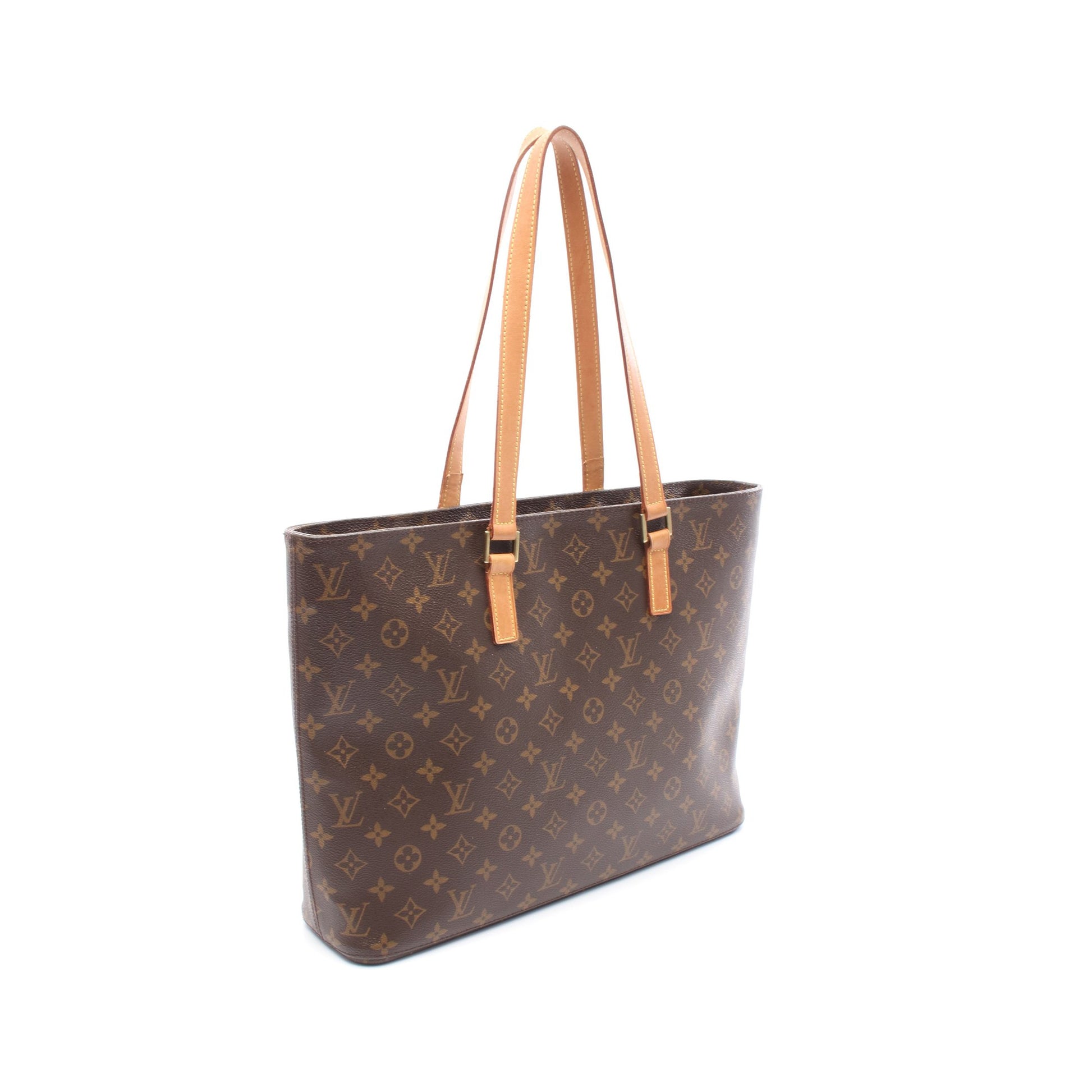 ルコ モノグラム ショルダーバッグ トートバッグ PVC レザー ブラウン ルイヴィトン バッグ LOUIS VUITTON