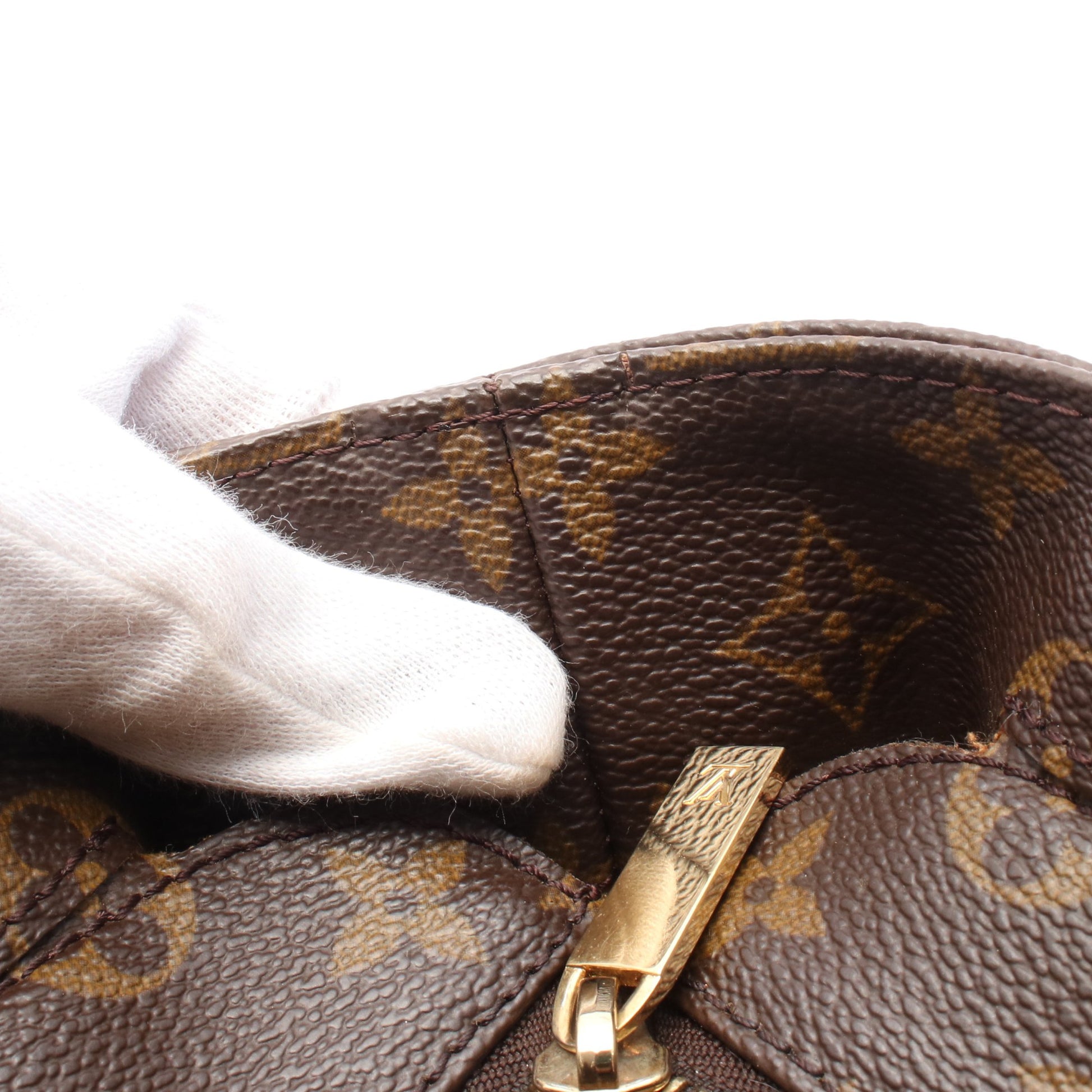 ルコ モノグラム ショルダーバッグ トートバッグ PVC レザー ブラウン ルイヴィトン バッグ LOUIS VUITTON