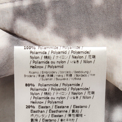 ジャケット シースルー ナイロン グレー ホワイト フード付き フェンディ アウター FENDI