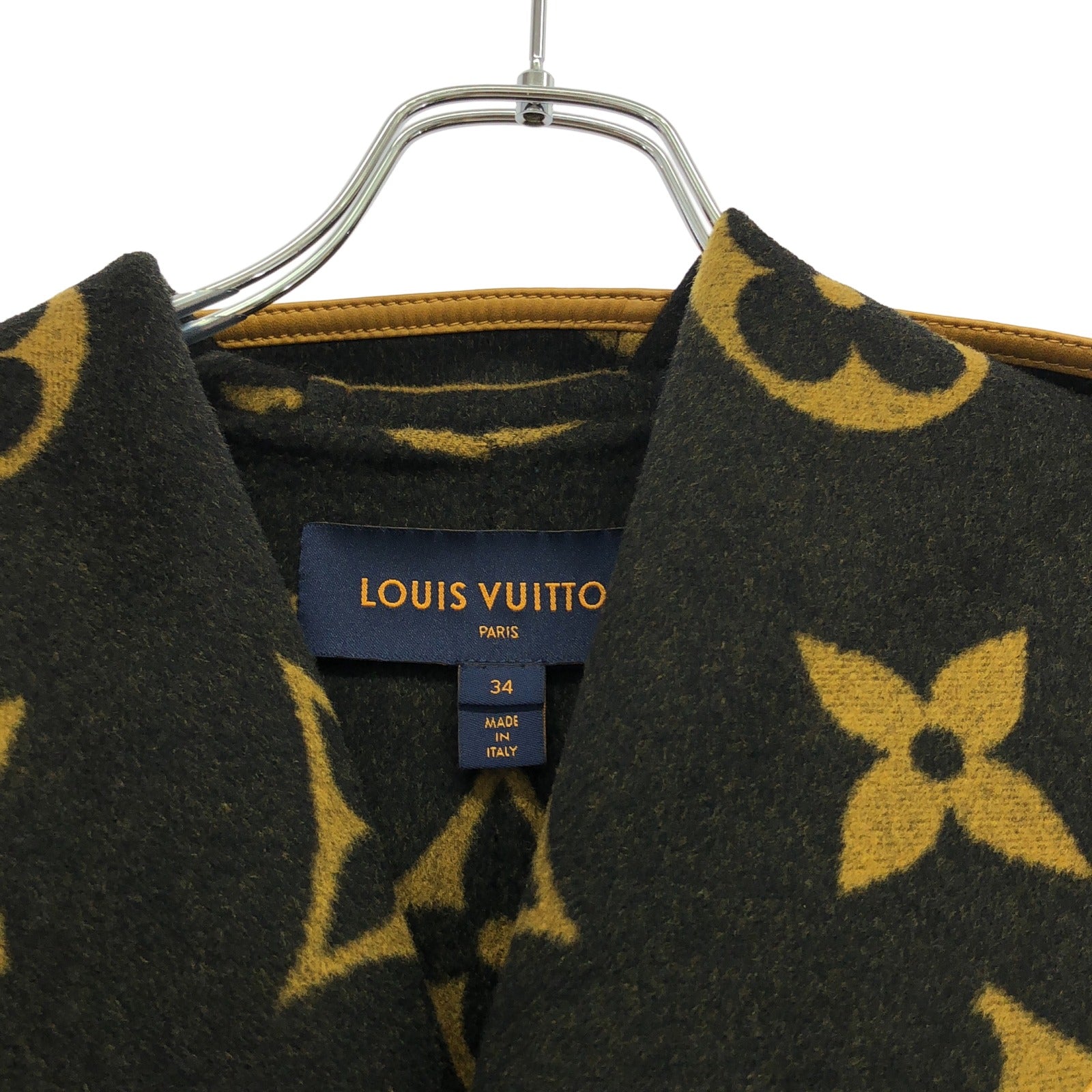 コート コート ウール ブラック ルイヴィトン アウター LOUIS VUITTON