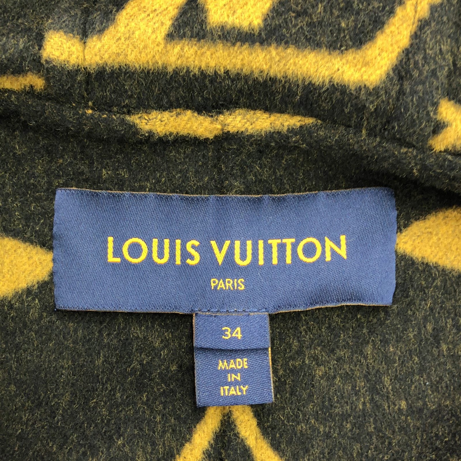 コート コート ウール ブラック ルイヴィトン アウター LOUIS VUITTON