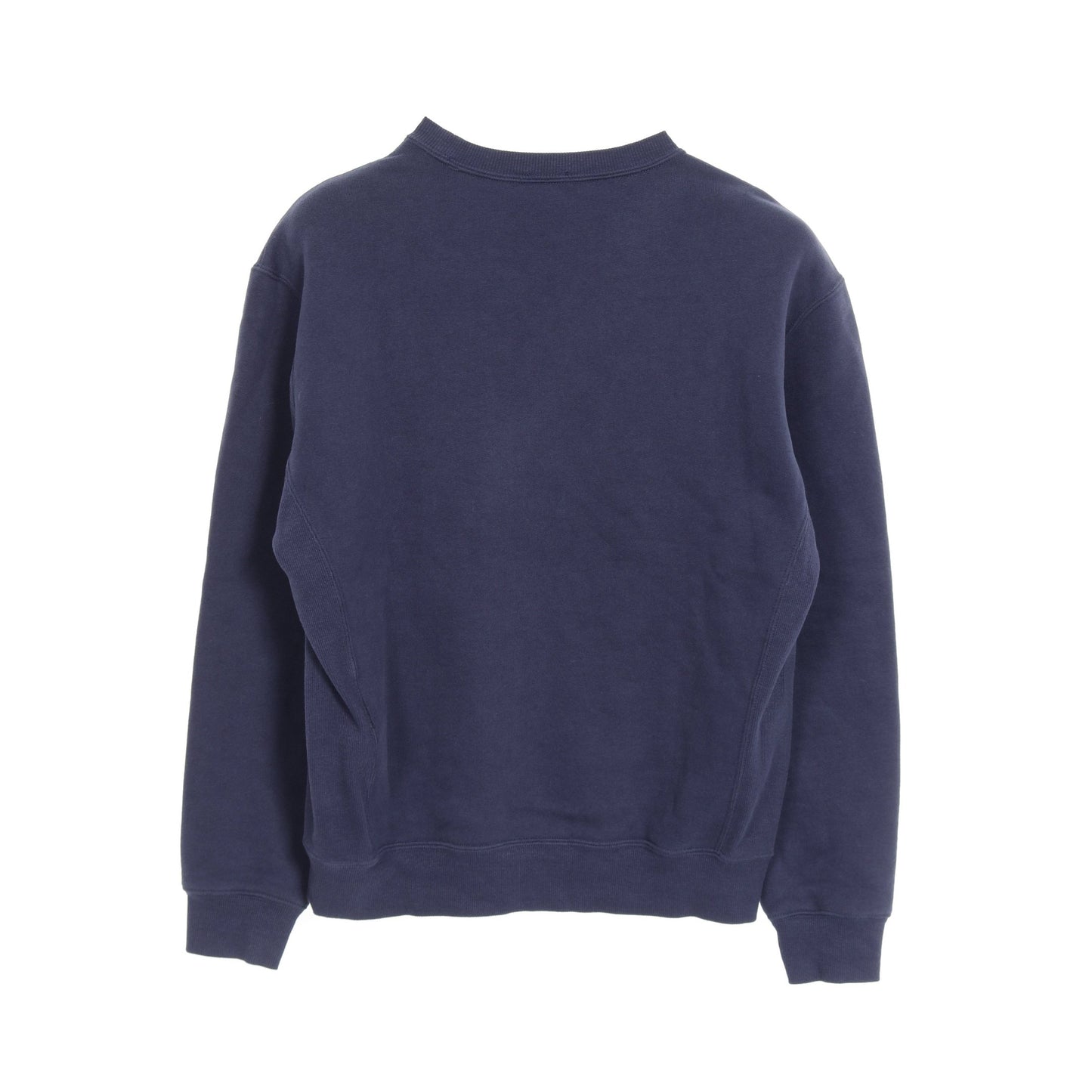 スウェットシャツ ロゴプリント コットン ネイビー トップス SAINT LAURENT PARIS