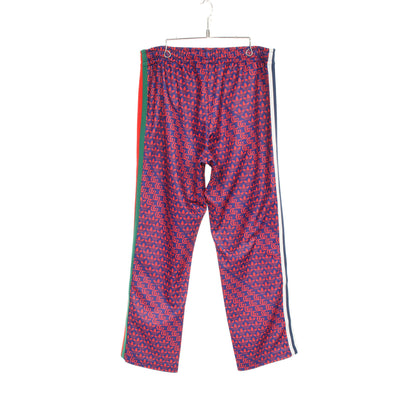 GUCCI × adidas GG パンツ コットン ネイビー レッド グリーン グッチ ボトムス GUCCI