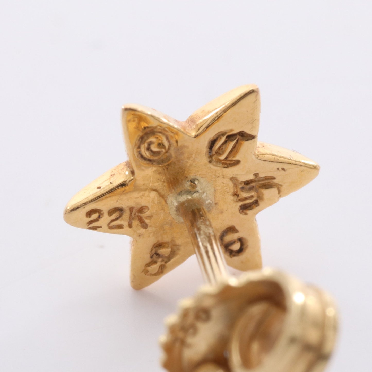 CO STAR スタースタッド ピアス K22YG ゴールド 片耳用 クロムハーツ アクセサリー Chrome Hearts
