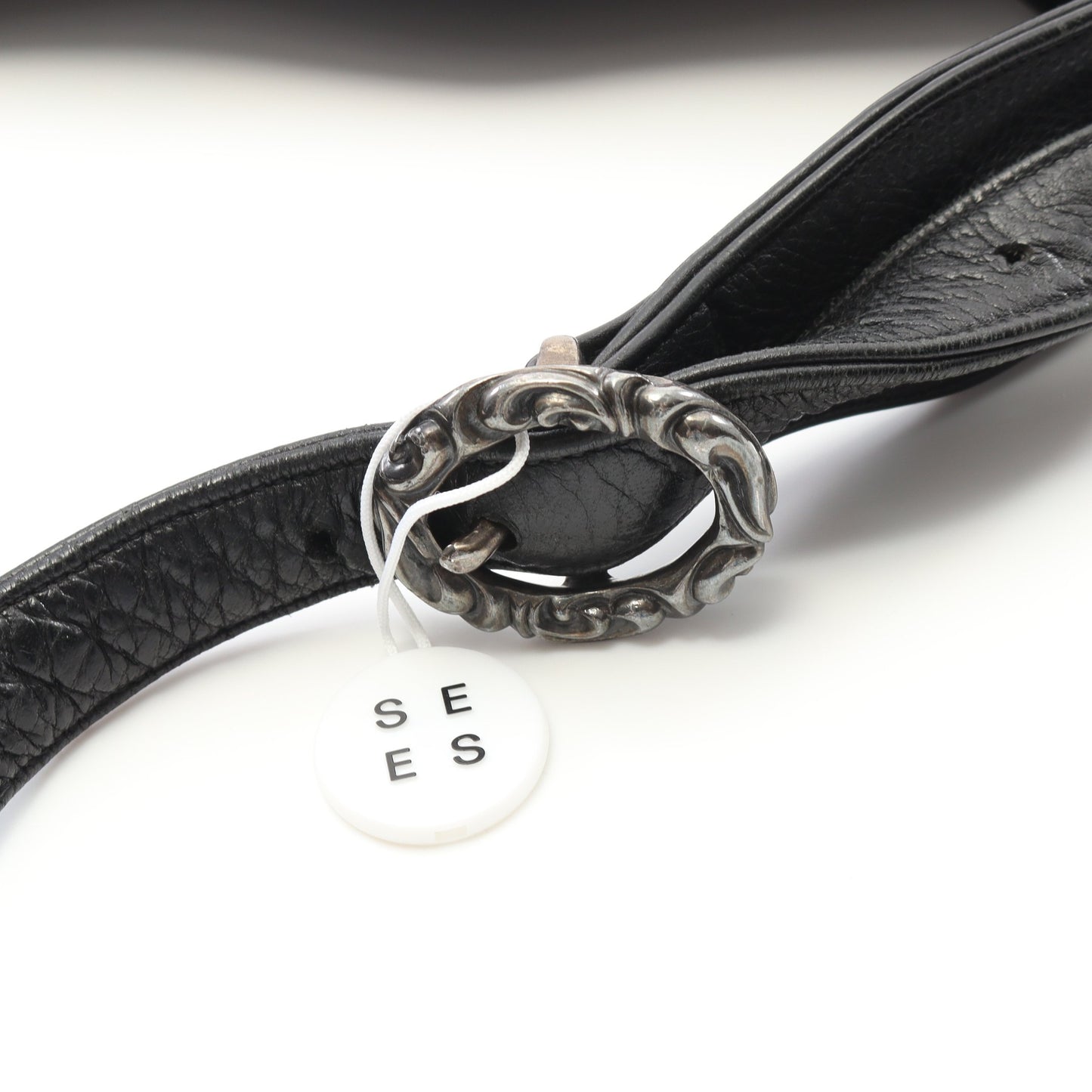 ショルダーバッグ レザー ブラック クロムハーツ バッグ Chrome Hearts