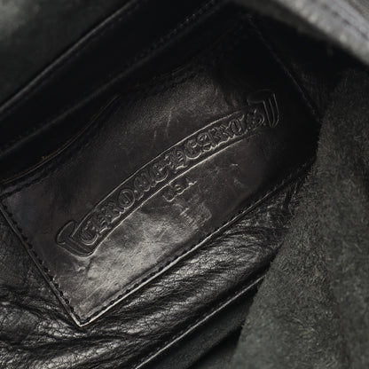 ショルダーバッグ レザー ブラック クロムハーツ バッグ Chrome Hearts