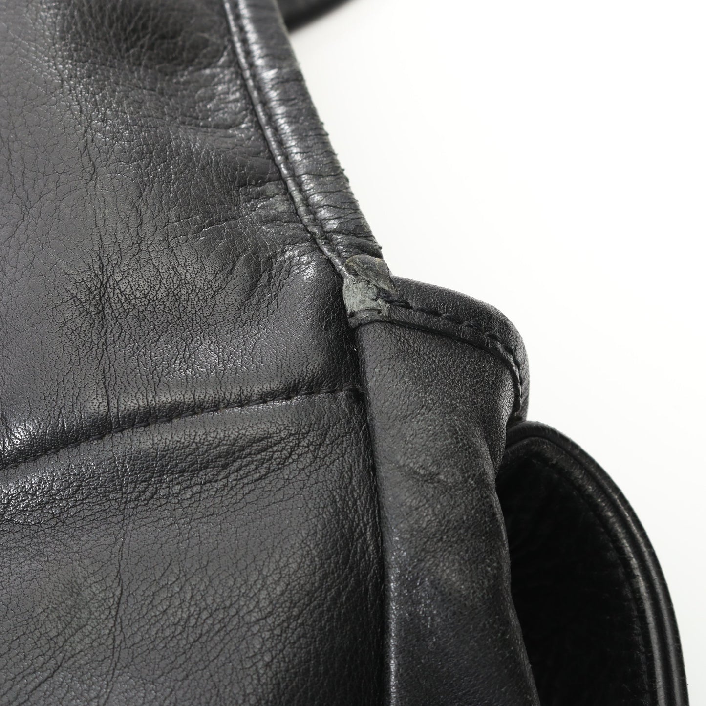 ショルダーバッグ レザー ブラック クロムハーツ バッグ Chrome Hearts