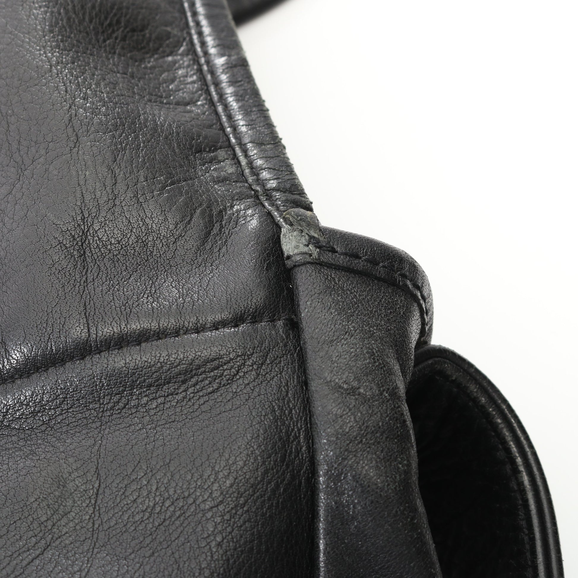 ショルダーバッグ レザー ブラック クロムハーツ バッグ Chrome Hearts