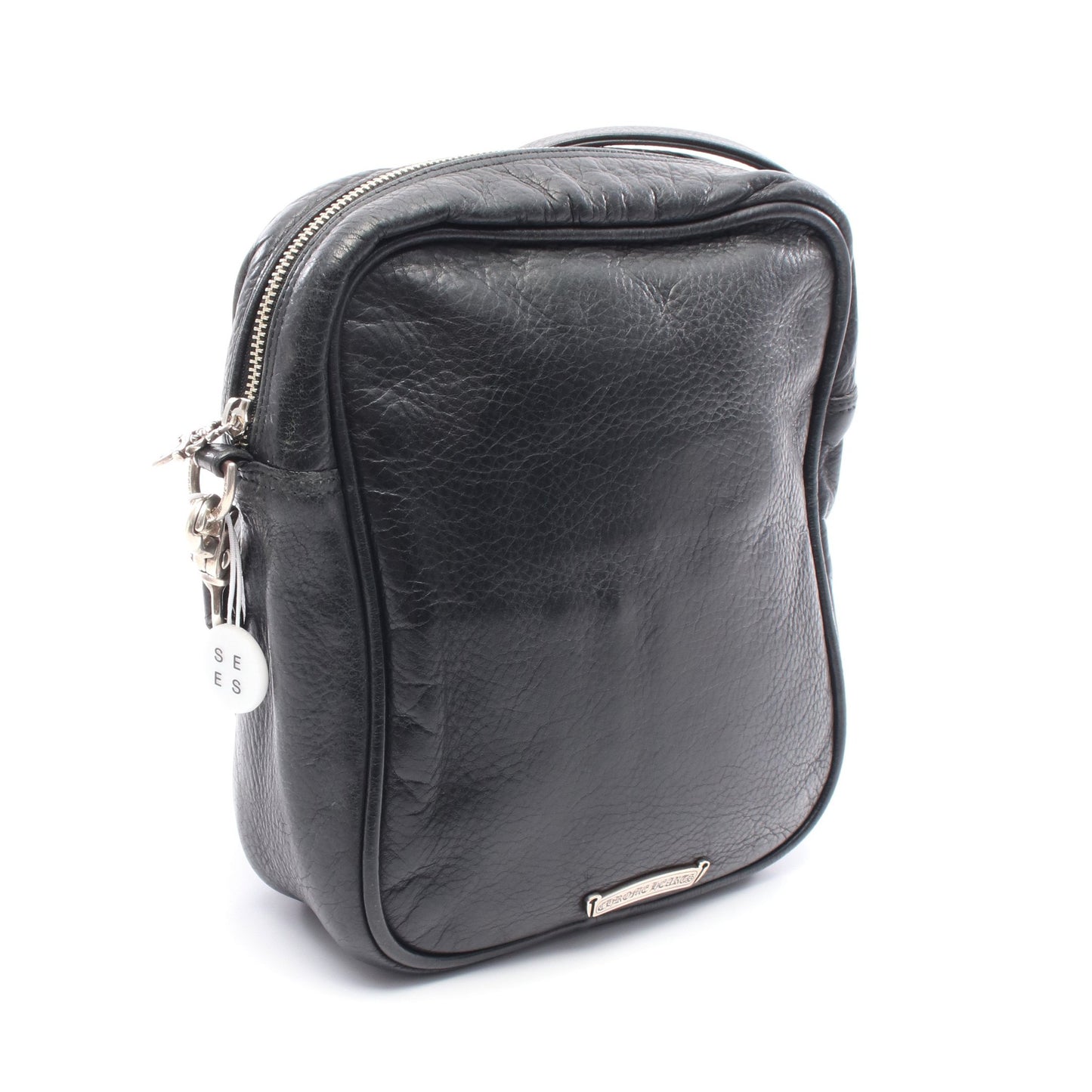 TAKA タカ ショルダーバッグ レザー ブラック クロムハーツ バッグ Chrome Hearts