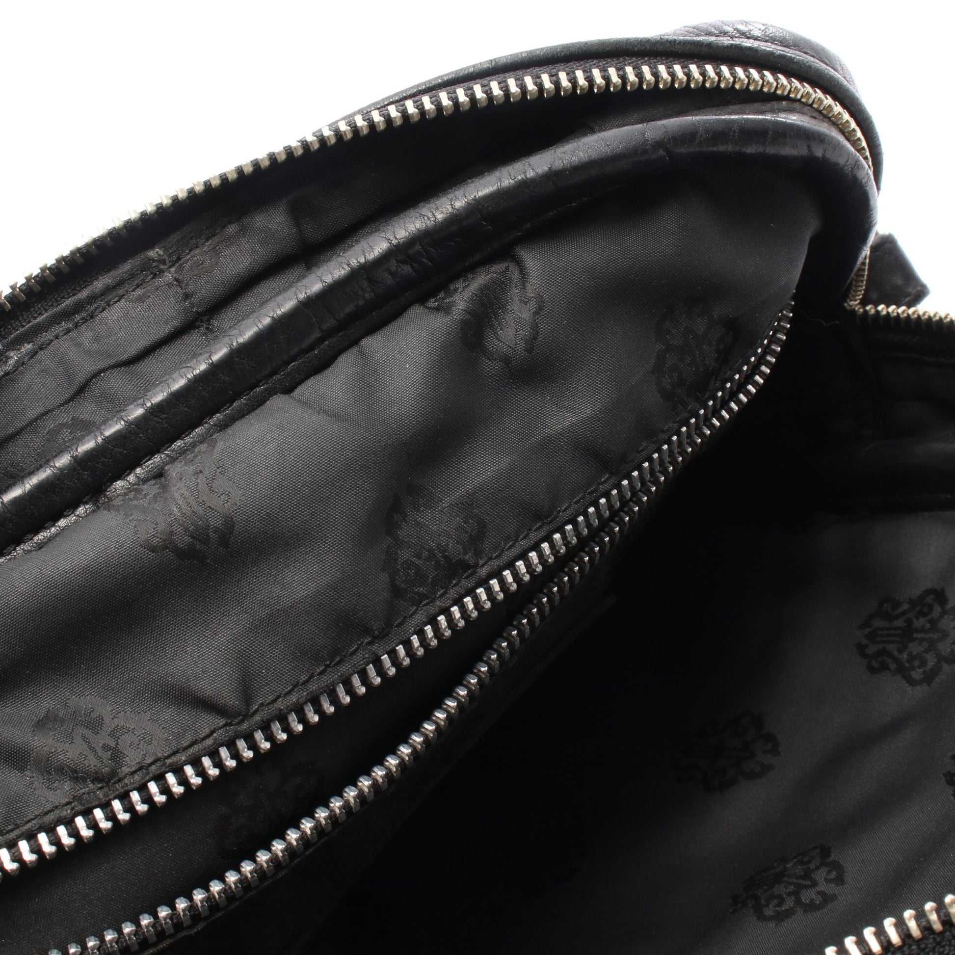 TAKA タカ ショルダーバッグ レザー ブラック クロムハーツ バッグ Chrome Hearts