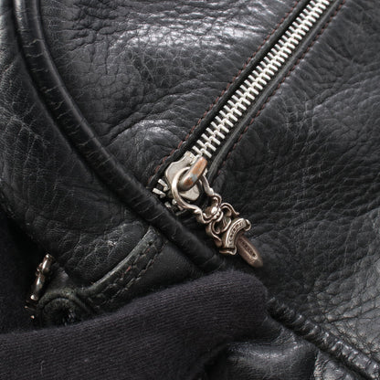 TAKA タカ ショルダーバッグ レザー ブラック クロムハーツ バッグ Chrome Hearts
